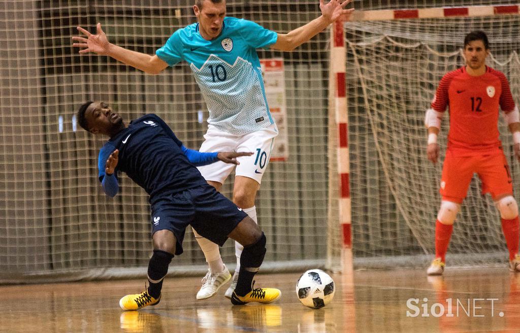 futsal Slovenija Francija Koper