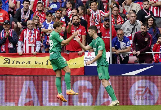 Osasuna je v gosteh premagala Atletico Madrid kar s 4:1. | Foto: Reuters