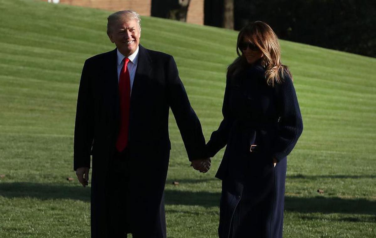 Donald in Melania Trump | Foto Getty Images