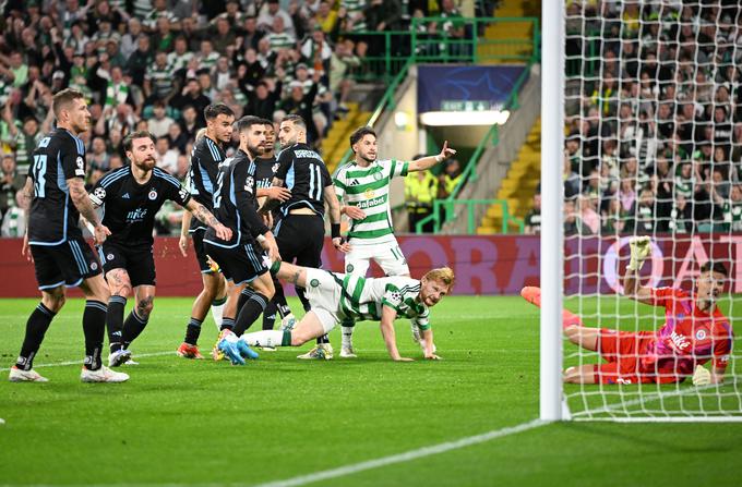 Celtic je prišel do hitrega vodstva proti Slovanu. | Foto: Guliverimage