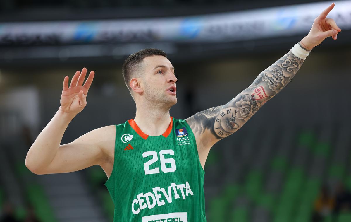 Cedevita Olimpija Alen Omić | Alen Omić se seli k Budućnosti. | Foto Filip Barbalić/www.alesfevzer.com