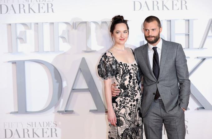 Dakota Johnson in Jamie Dornan pravita, da sta se od svojih likov Anastasie in Christiana najverjetneje za vselej poslovila. | Foto: Getty Images