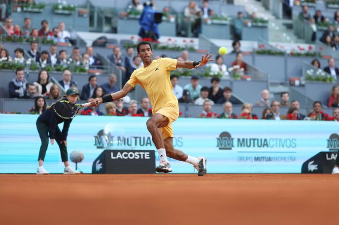 Felix Auger-Aliassime | Felix Auger-Aliassime se bo za naslov v Madridu pomeril z Rusom Robljovom. | Foto Guliverimage