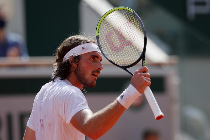 Stefanos Cicipas je dosegel uspeh kariere, saj bo prvič zaigral v finalu turnirja grand slam. | Foto: Reuters