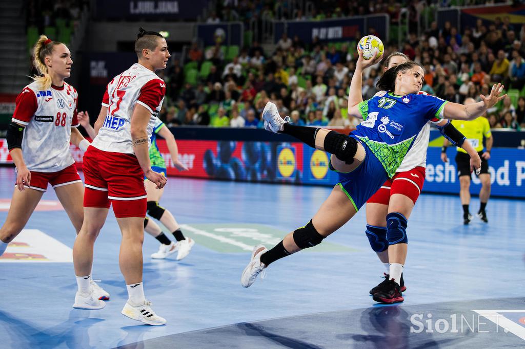 EHF Euro22: Slovenija - Hrvaška