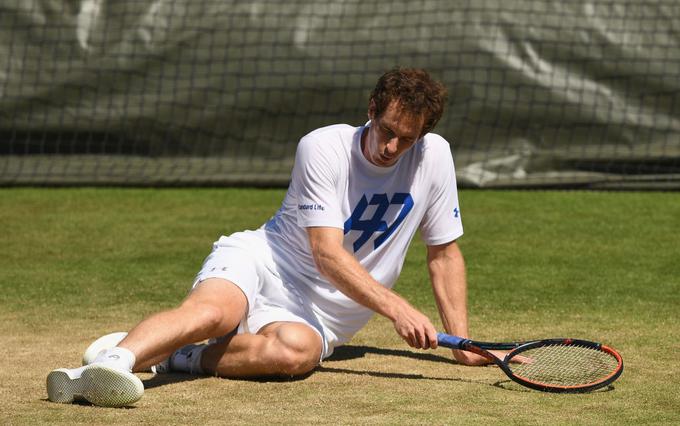 Bo ljubljenec otoškega občinstva Andy Murray nastopil na sveti travi? | Foto: Guliverimage/Getty Images