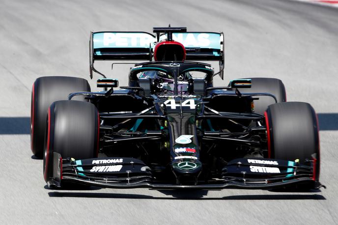 Lewis Hamilton | Mercedesa sta bila spet premočna. | Foto Reuters