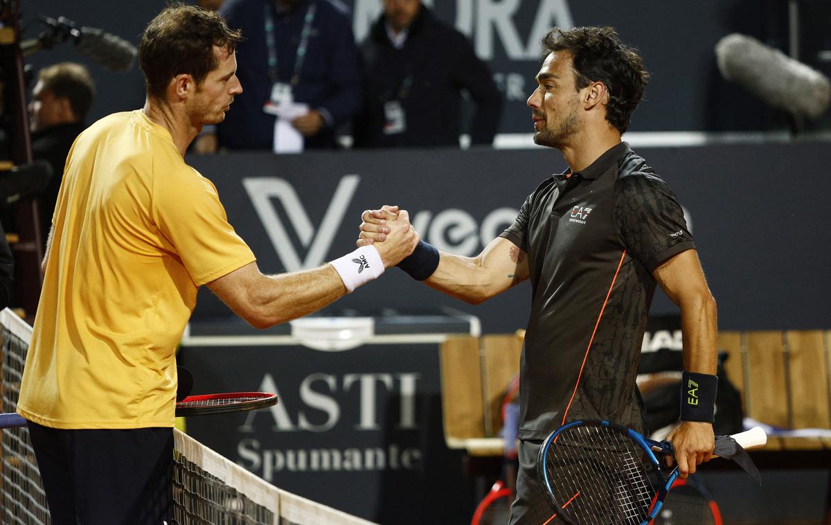 Fognini Murray | Stanislas Wawrinka je v prvem krogu oddal šest iger. | Foto Reuters