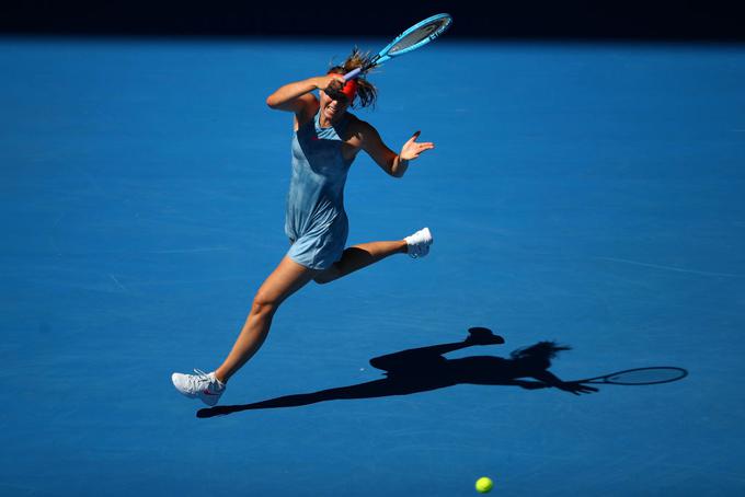 Marija Šarapova se je brez težav prebila skozi prvi krog. | Foto: Gulliver/Getty Images