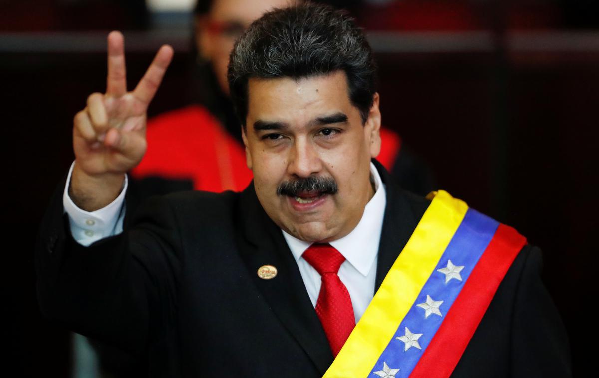 Nicolas Maduro | Venezuelski predsednik Nicolas Maduro še naprej zavrača humanitarno pomoč iz tujine. | Foto Reuters