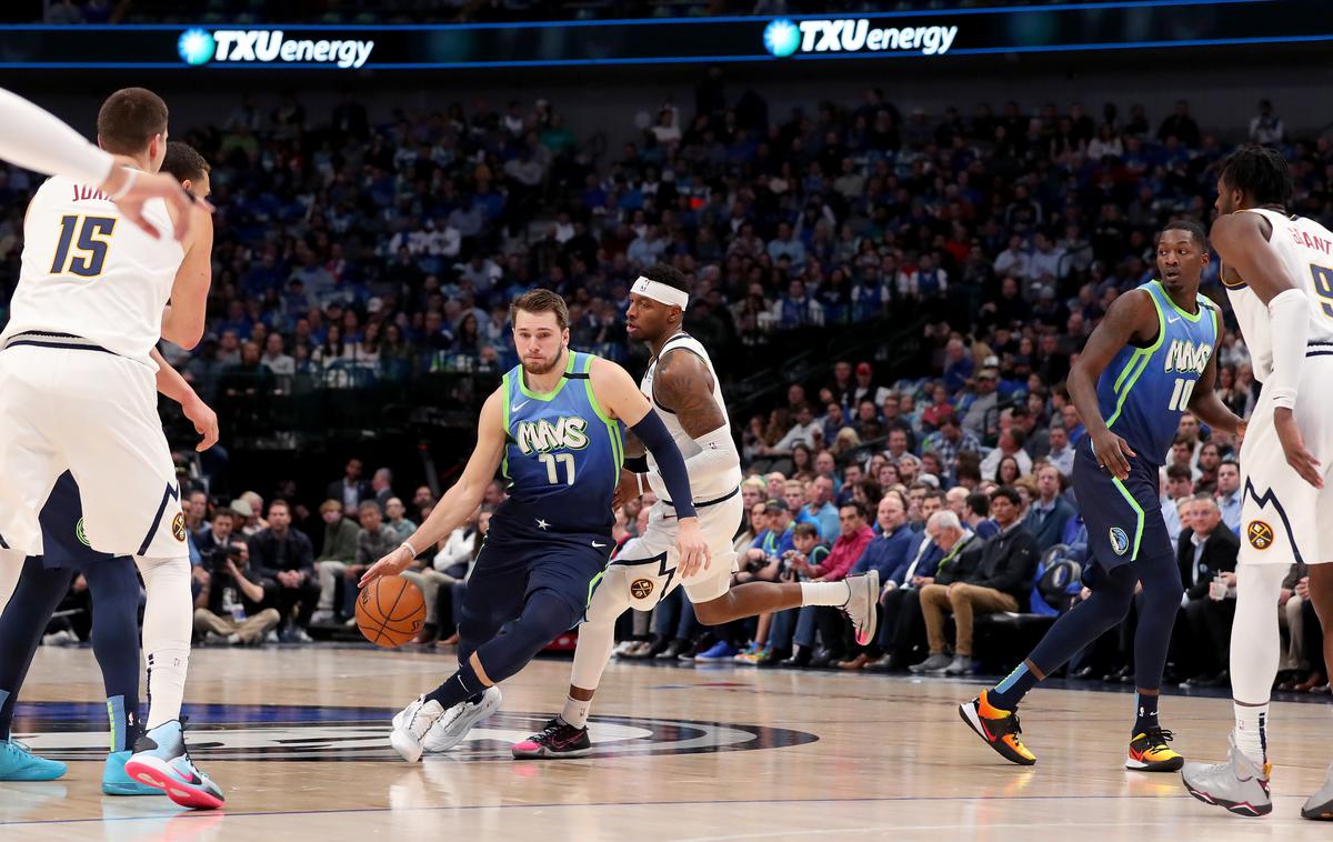 Luka Dončić | Luka Dončić po porazu proti Denverju nad LA Lakers. | Foto Getty Images