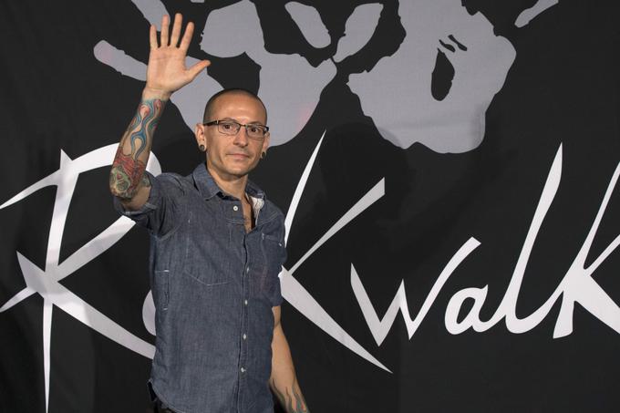 Chester Bennington je bil poročen in je imel šest otrok.  | Foto: Reuters