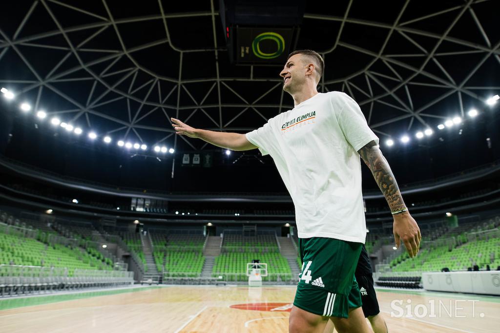 Cedevita Olimpija trening