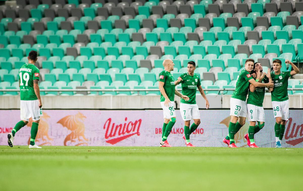 NK Olimpija, NK Maribor, derbi, Stožice | Olimpija je spet pobegnila Mariboru. | Foto Grega Valančič/Sportida