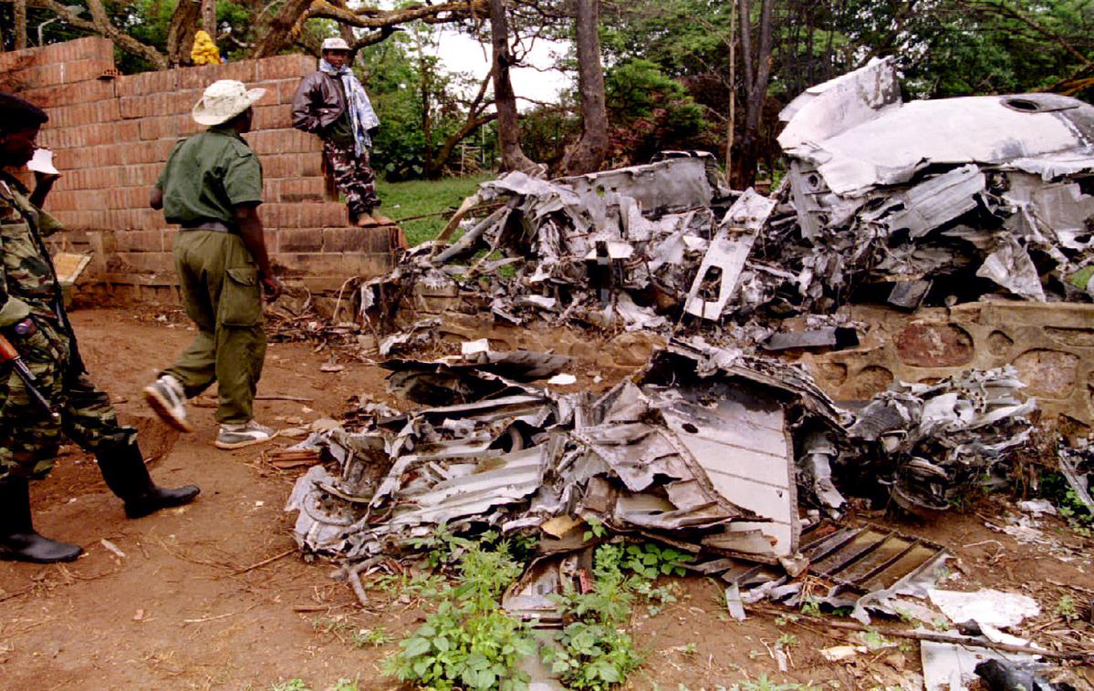 Juvenal Habyarimana Ruanda | Povod za pokol v državi ob Afriških velikih jezerih je bila sestrelitev letala 6. aprila 1994, v kateri je umrl tedanji ruandski predsednik Juvenal Habyarimana.  | Foto Reuters