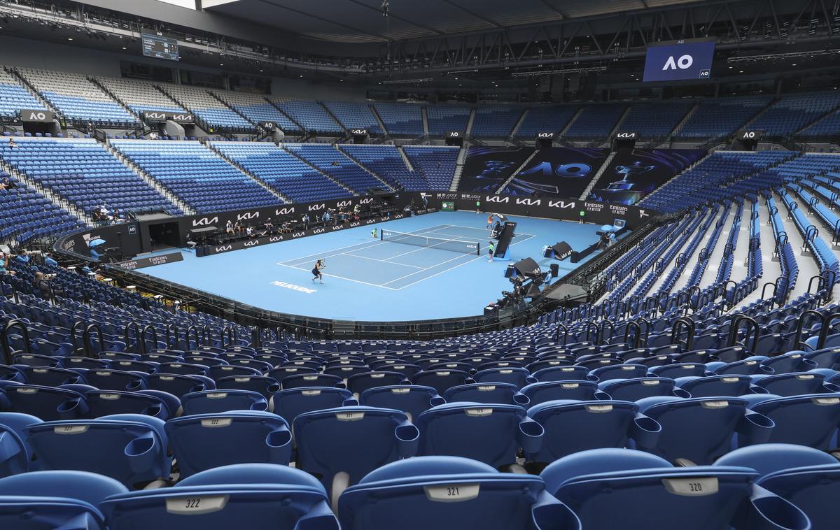 Rod Leaver Arena - Melbourne, OP Avstralije | Takole je bilo na OP Avstralije februarja letos, naslednje leto bodo tribune polne. | Foto Guliverimage