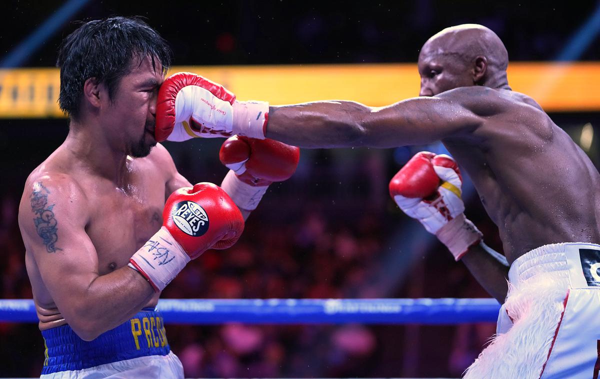 Yordenis Ugas, Manny Pacquiao | Yordenis Ugas je ubranil naslov. | Foto Reuters