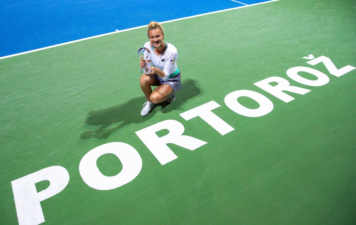 finale Portorož Siniakova | Lani je turnir v Portorožu osvojila Čehinja Katerina Siniakova . | Foto Matic Klanšek Velej/Sportida