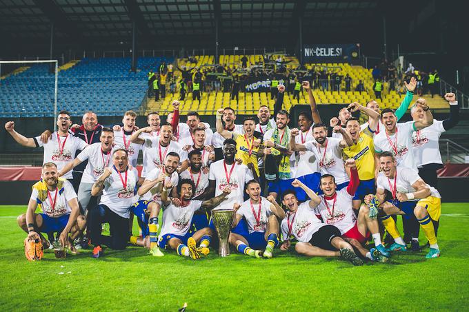 Ermin Hasić je v sredo v Celju stiskal pesti za Koper. | Foto: Grega Valančič/Sportida