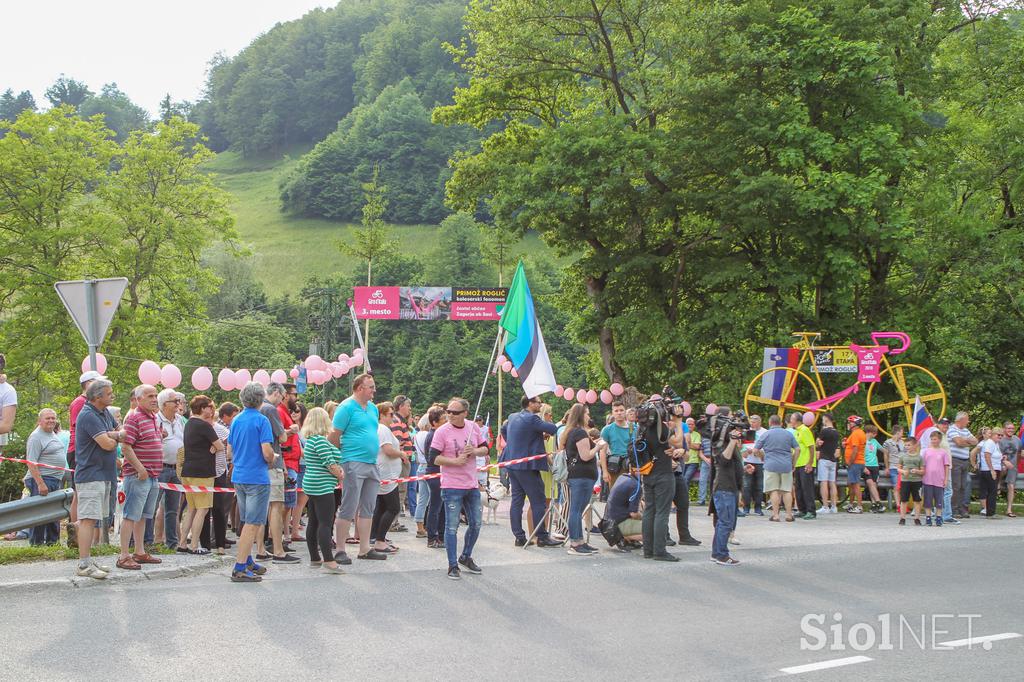 Sprejem za Primoža Rogliča v Zagorju