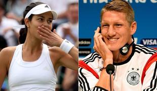 Srbski mediji: Ana Ivanović in Schweinsteiger sta še vedno skupaj