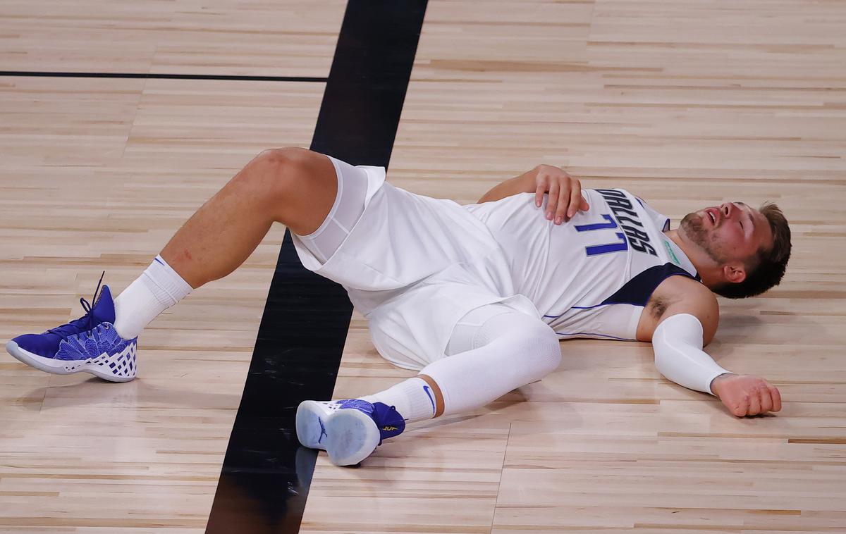 Luka Dončić | Dončiću bo po treh podaljških na petih tekmah počitek prišel zelo prav. | Foto Getty Images