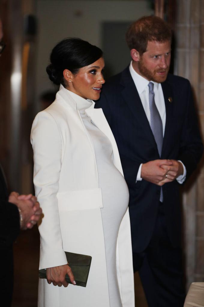 Meghan se je lotila urednikovanja septembrske številke britanskega Vogua, ko je bila pet mesecev noseča. | Foto: Getty Images