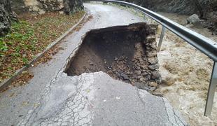 Delegaciji ministrstva na ogledu posledic ujme na Belci in v Tržiču #video