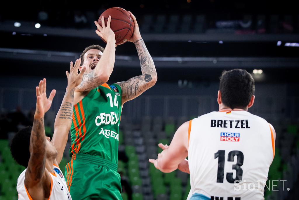 EuroCup: Cedevita Olimpija - Ulm