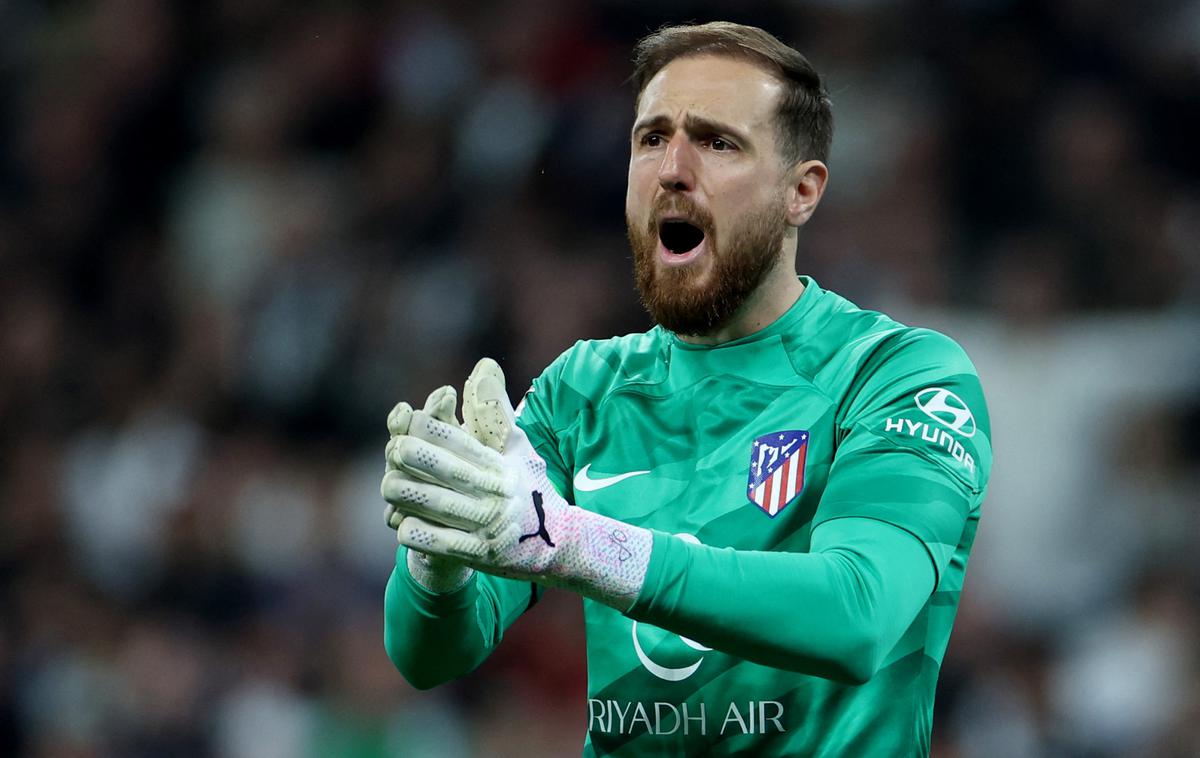 Jan Oblak | Jan Oblak je na večni lestvici Atletica, kar se tiče števila nastopov za klub, skočil na šesto mesto. | Foto Reuters