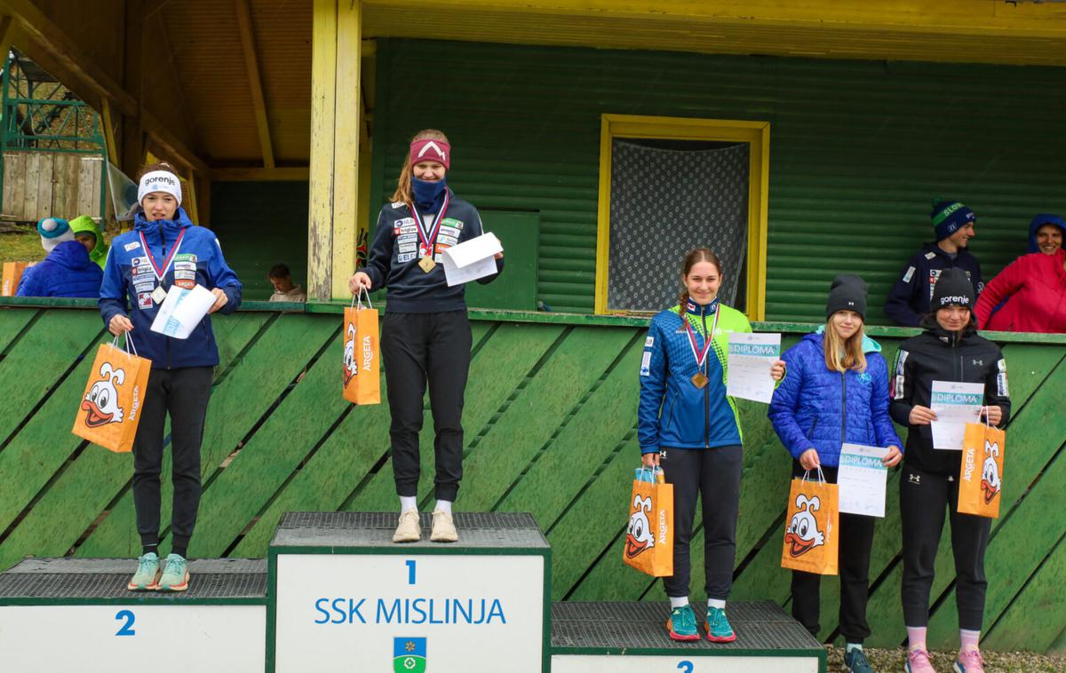 Nordijska kombinacija, Ema Volavšek | Ema Volavšek je slavila v ženski konkurenci. | Foto SloSki