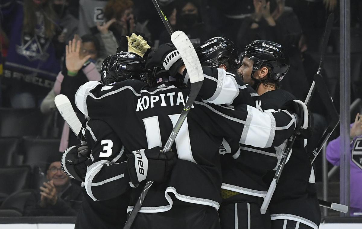 Los angeles Kings | Anže Kopitar je s Kralji vknjižil četrto zaporedno zmago. | Foto Guliverimage