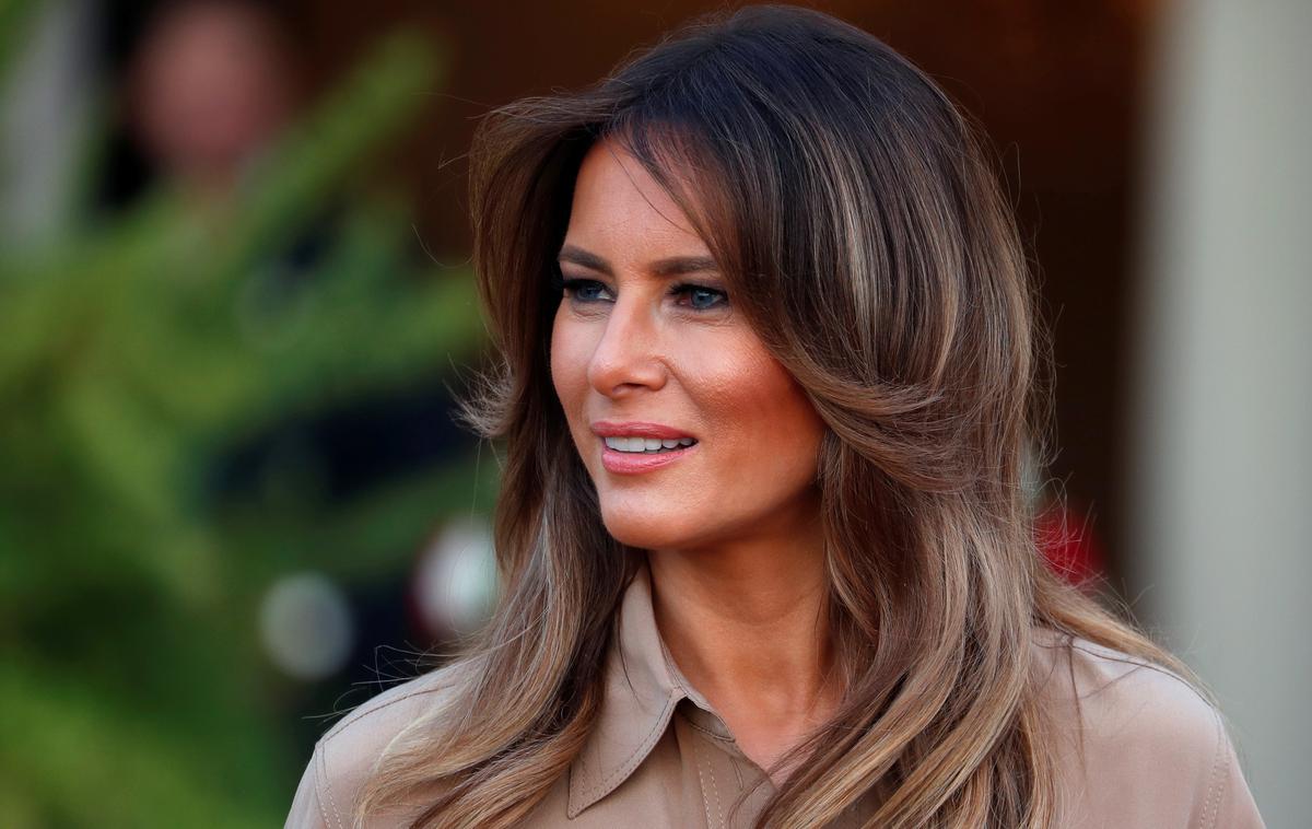 Melania Trump | "Melania Trump je trdna in neodvisna ženska, ki z vlogo prve dame krmari na svoj način," sporočajo iz Bele hiše. | Foto Reuters