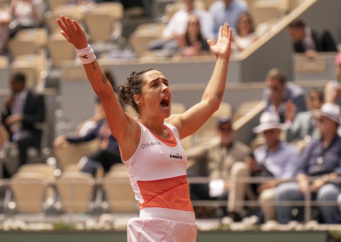 Martina Trevisan je ugnala Leylah Fernandez. | Foto: Reuters