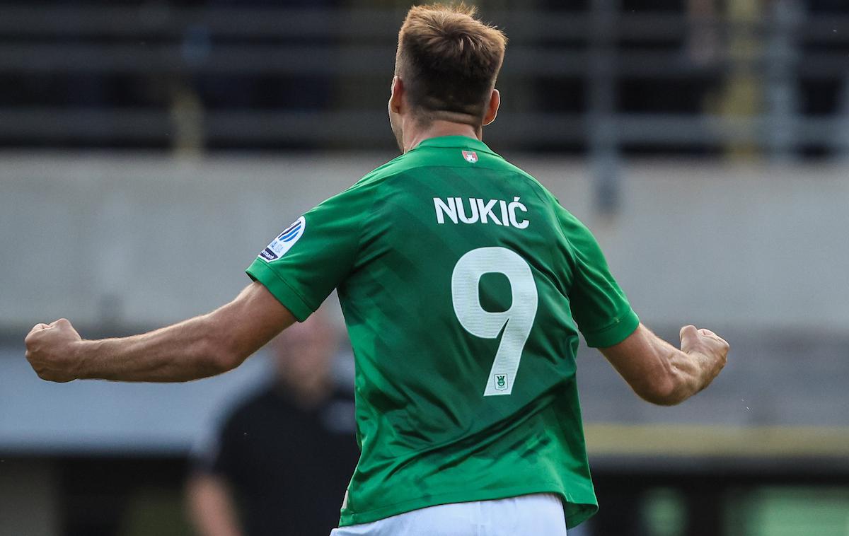 NK Olimpija Ljubljana : Birkirkara, Mustafa Nukić | Mustafa Nukić je bil junak srečanja v Šiški. | Foto Vid Ponikvar/Sportida