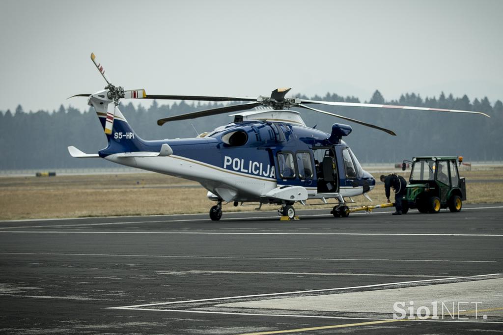 policija helikopter Tatjana Bobnar