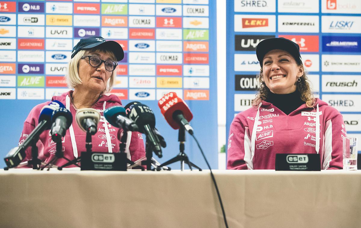 Ilka Štuhec, Darja Črnko | Darja Črnko in Ilka Štuhec | Foto Grega Valančič/Sportida