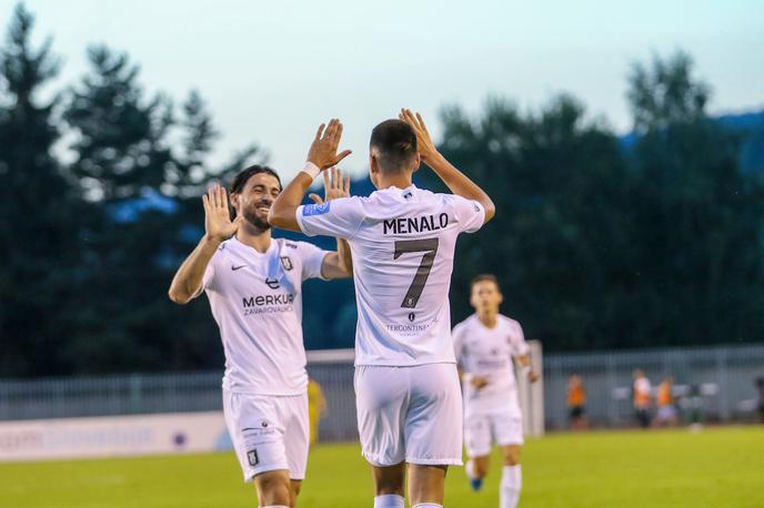 NK Rudar Velenje NK Olimpija | Olimpija je slavila v Velenju. | Foto Jurij Vodušek/Sportida