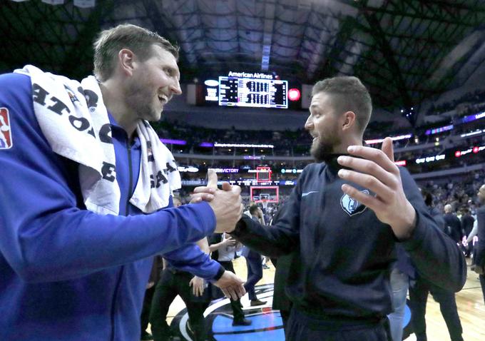 Chandler Parsons in Dirk Nowitzki | Foto: Guliverimage