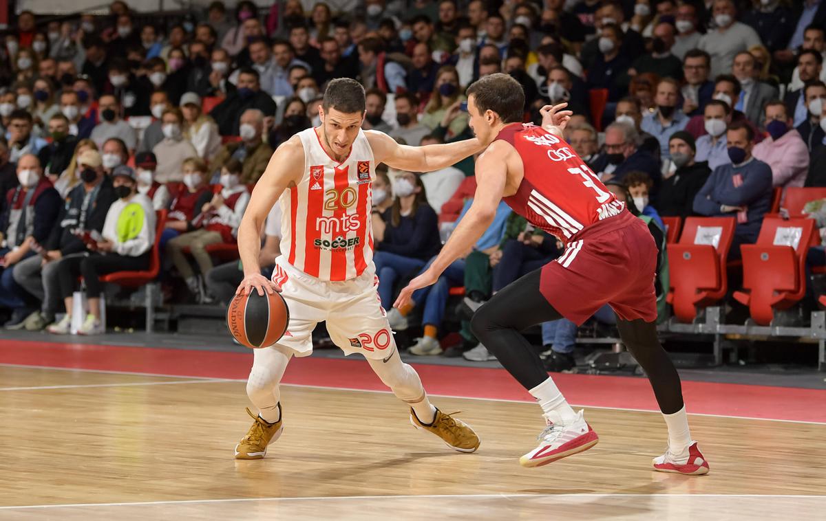 Šiško Crvena Zvezda Bayern | Crvena zvezda je v petek visoko izgubila proti Šišku in njegovemu Bayernu, v nedeljo že pri Žalgirisu. | Foto Guliver Image