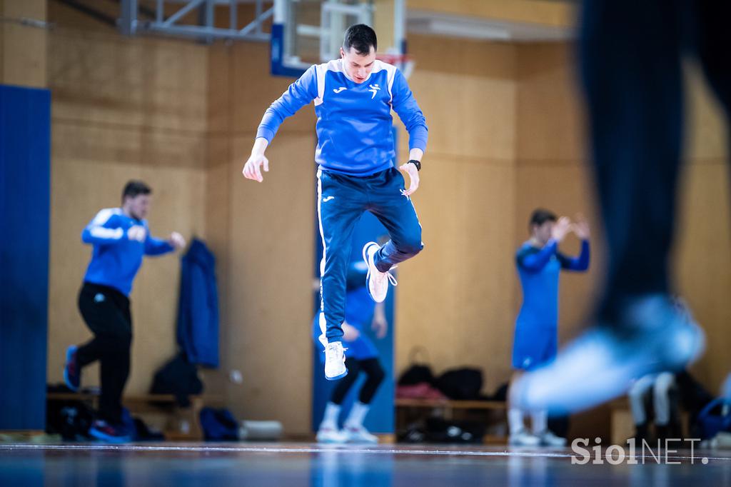 slovenska rokometna reprezentanca trening