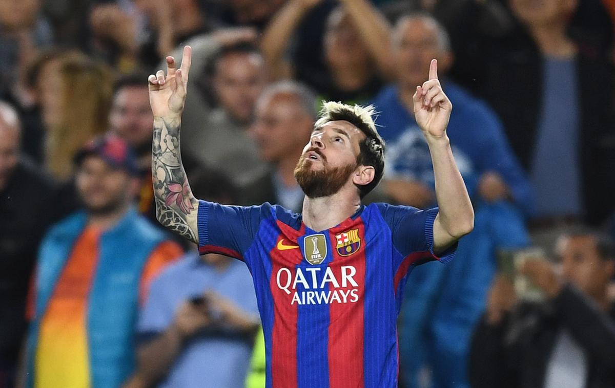 Lionel Messi Manchester City Barcelona Liga prvakov | Foto Getty Images