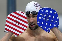 Phelps v London po tretji in zadnji komplet kolajn