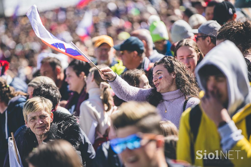 Planica Četrtek mladi gledalci