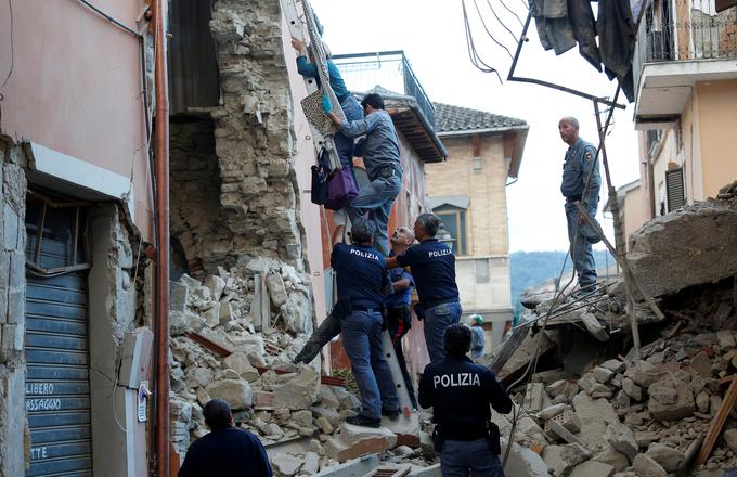 Italija, potres | Foto: Reuters