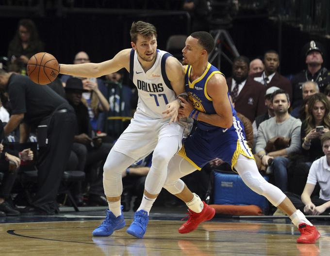 Luko zdaj čaka obračun z Golden Statom in enim od glavnih zvezdnikov lige NBA, Stephenom Curryjem. | Foto: Guliverimage/Vladimir Fedorenko