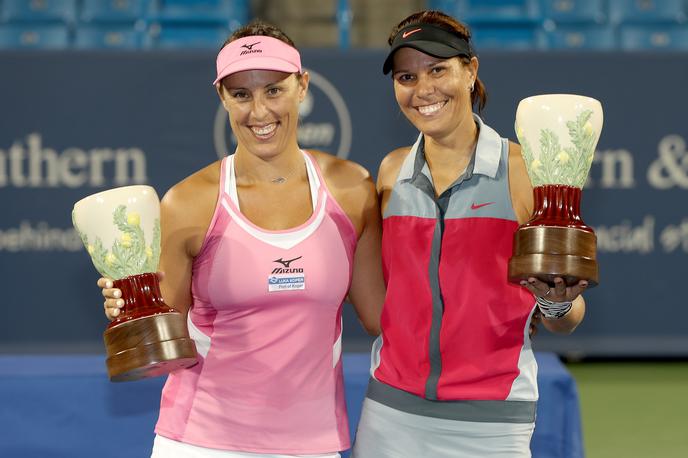 Andreja Klepač | Andreja Klepač je v Cincinnatiju med ženskimi dvojicami prišla do sedme lovorike v karieri. | Foto Getty Images