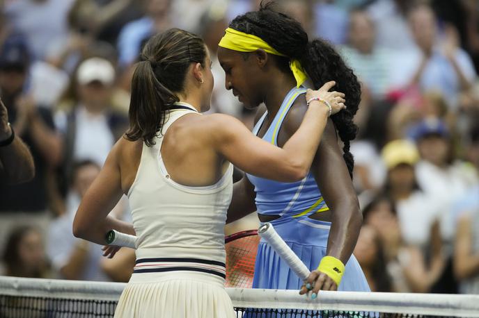 Emma Navarro, Coco Gauff | Emma Navarro je v osmini finala izločila rojakinjo in branilko naslova Coco Gauff. | Foto Guliverimage