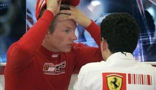 Räikkönen v Ferrariju do konca leta 2010