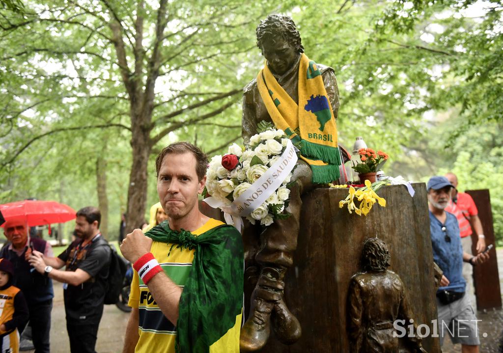 Imola Sebastian Vettel Ayrton Senna